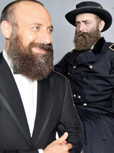 Son günlerde ise Halit Ergenç'le 1800'lü yıllarda yaşamış Amerikalı General Stephen J. McGroarty'nin benzerliği herkesin dilinde.