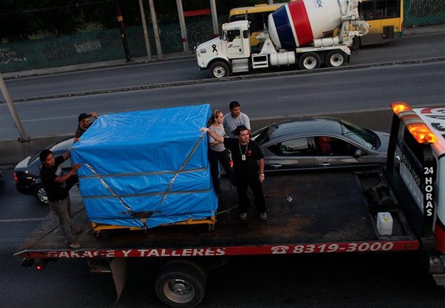 Meksika, dünyanın en ağır adamına veda etti.