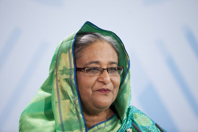 47) Sheikh Hasina Wajed -  - Görevi: Bangladeş Başbakanı  -  - Yaşı: 66 -  - Ülkesi: Bangladeş