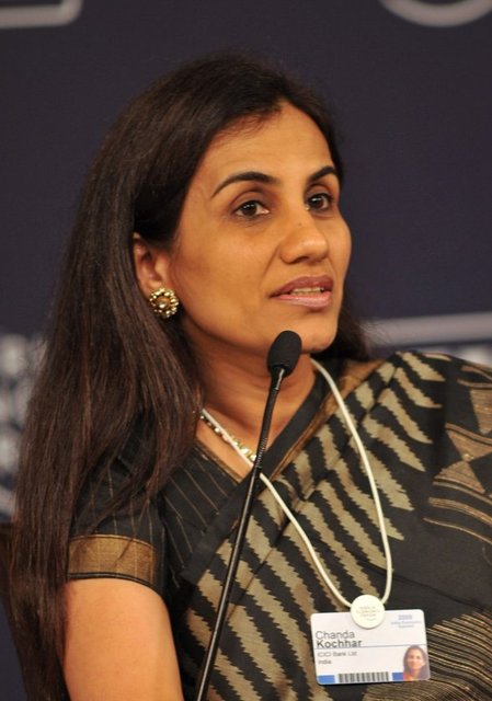 43) Chanda Kochhar -  - Görevi: ICICI Bankası Yöneticisi ve CEO'su  -  - Yaşı: 52 -  - Ülkesi: Hindistan