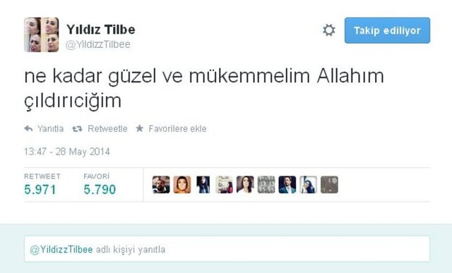 Tilbe,hayranlarıyla Twitter üzerinden online röportaj yaptı