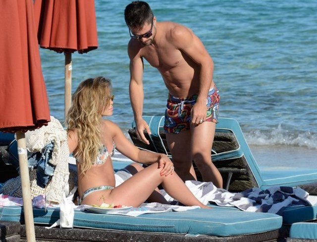 Diego Ribas ve eşi Bruna Leticia