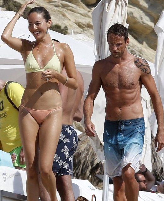 Jenson Button - Jessica Michibata