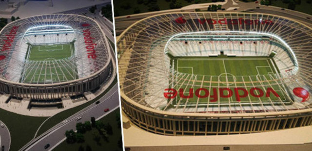 İngiltere'de yayın yapan bir site gelecekte tamamlanması beklenen "10 çılgın stadı" tanıttı. Listede Beşiktaş'ın yeni stadı da yer aldı.  - 10 - VODAFONE ARENA