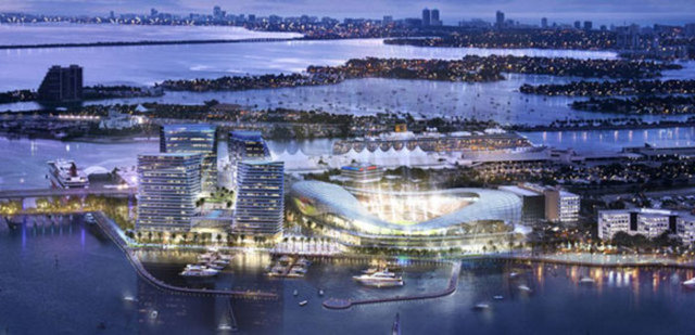 Göz alıcı görüntüsüyle dikkat çeken stadyumun içerisinde restoranlar, gece kulüpleri ve gösteri merkezi gibi birçok şey yer alacak.