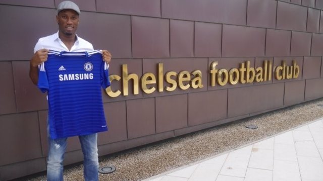 Chelsea, Didier Drogba ile 1 yıllık sözleşme imzalandığını açıkladı.