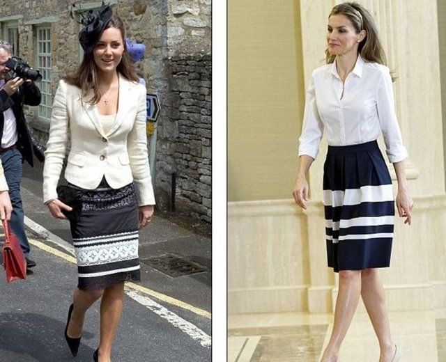 Hem Letizia Ortiz hem de Kate Middleton ülkelerinde halk tarafından çok seviliyor.