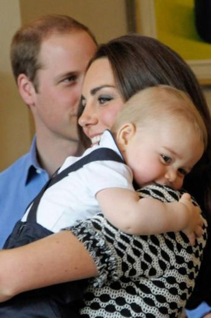 Çiftin ilk bebeği Prens George geçen yıl dünyaya geldi.