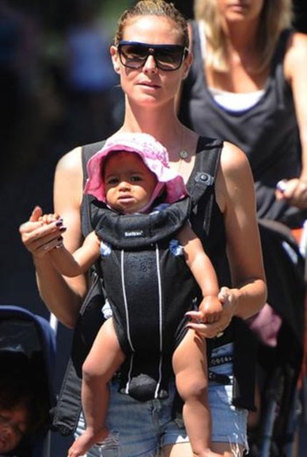 Heidi Klum, bütün çocuklarını anne sütüyle beslediğini söylüyor.