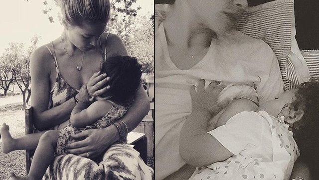 Top model Doutzen Kroes, bebeğini emzirmekten ve bunun için hemcinslerini teşvik etmekten geri durmuyor. Bunun son örneği de ailesiyle birlikte çıktığı Ibiza tatilinde Instagram safyalarına yansıdı.