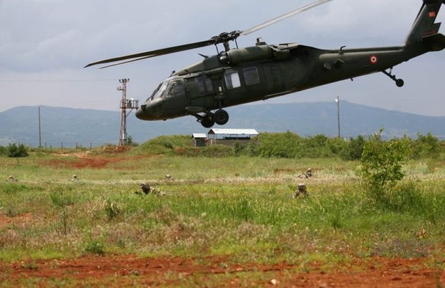 İşte o tatbikattan muhteşem fotoğraflar...