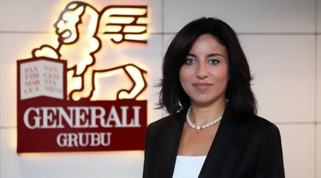 31- Mine Ayhan - Generali Sigorta Genel Müdürü - Ciro (Milyon TL): 100 - İstihdam: 218