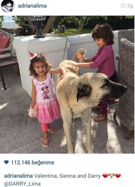 İşte Lima ve çocuklarının kangalla oynadıkları o kareler...