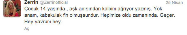 İşte o tweetlerden bazıları