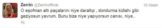 Zerrinofficial hesabı başarılı paylaşımları ile adından sıkça söz ettiriyor.