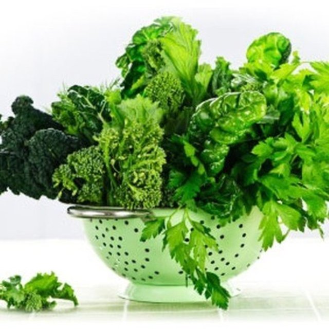 Yeşil yapraklı sebzeler