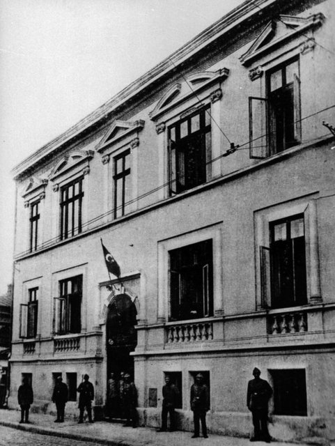 Türk askerinin Çanakkale Cephesi'ndeki mücadelesinden bir kare