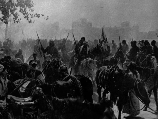 Türk askerinin Makedonya Cephesi'ndeki mücadelesinden bir kare