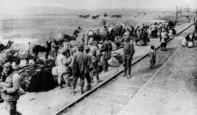 Türk askerinin Makedonya Cephesi'ndeki mücadelesinden bir kare