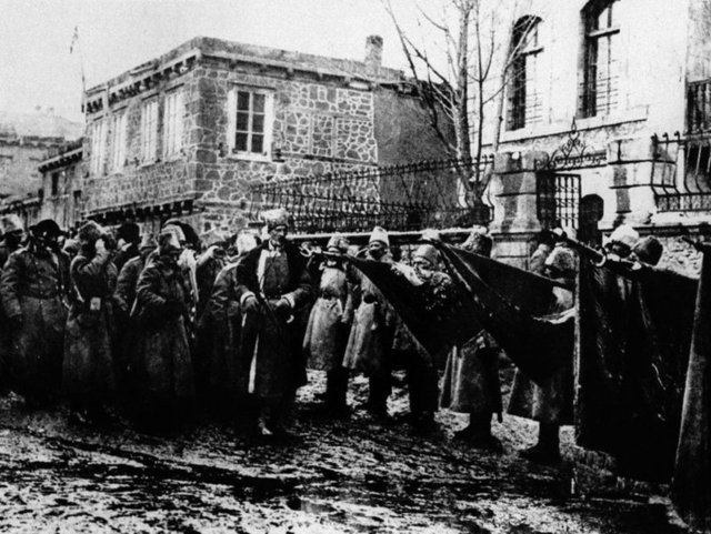 Türk askerinin Makedonya Cephesi'ndeki mücadelesinden bir kare