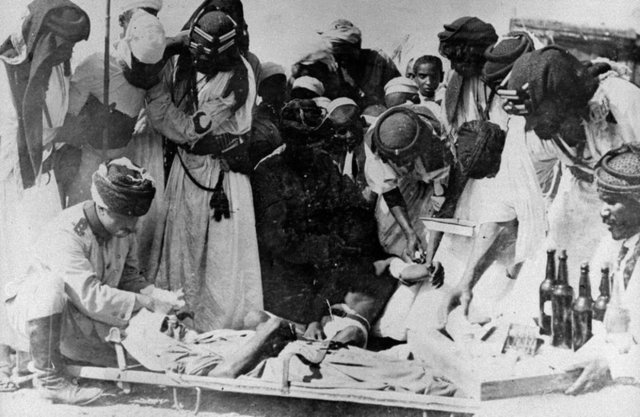 Türk askerinin Makedonya Cephesi'ndeki mücadelesinden bir kare