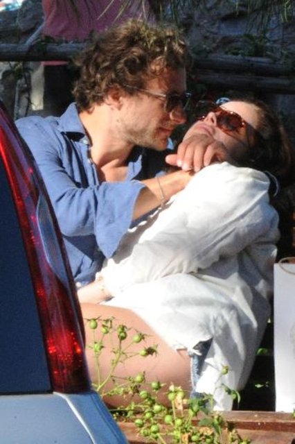 İtalya Portofino'da tatil yapan Rey, yeni sevgilisi Francesco Carrozzini ile görüntülendi.