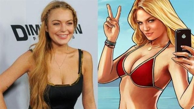 Lindsay Lohan'ın iddiasına göre Rockstar, oyunda yer verdiği Lacey Jonas isimli karakterin görüntü ve sesini kendisinden temel alarak oyuna ekledi.