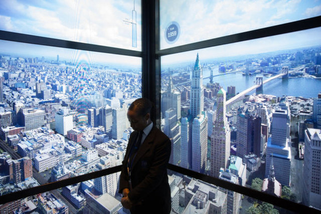 100 ve 101. katta bulunan özel bölümün ilk fotoğrafları basına servis edildi.