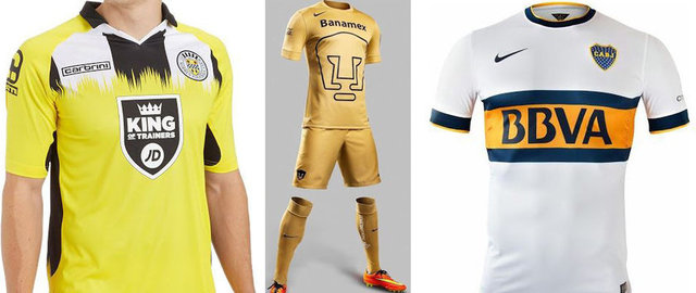 EN GÜZEL 20 FORMA ARASINDA 2 TÜRK TAKIMI - squer.it sitesi dünyada futbol takımlarının bu sezon giyeceği formalardan en güzel 20 tanesini seçti.