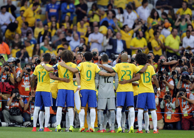 - Bir bizim başımıza gelir diye düşünüyordum. Koskoca Brezilya'yı da bu halde görünce insan en azından yalnız hissetmiyor...