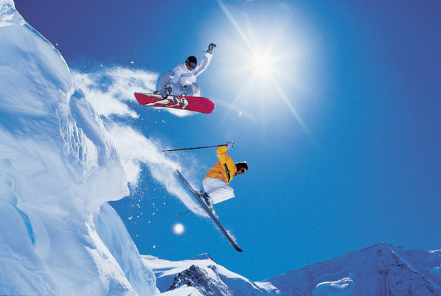 Snowboarding -  - Karda sörf yapmanın dayanılmaz hafifliği