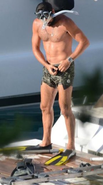 Aile önceki gün de Cennet Koyu açıklarına demirledi.