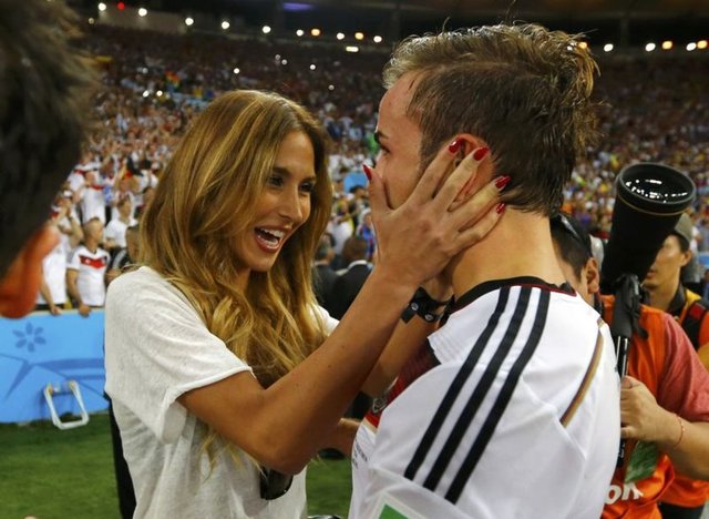 Mario Gotze - Ann-Kathrin Brommel