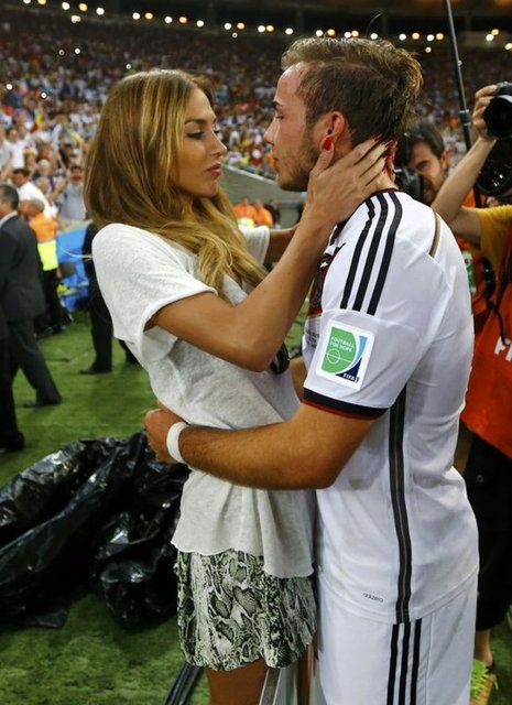 Mario Gotze - Ann-Kathrin Brommel