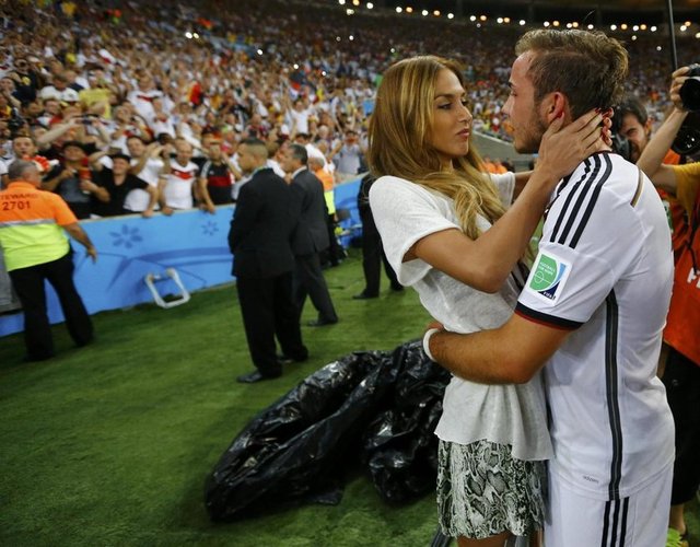 Mario Gotze - Ann-Kathrin Brommel