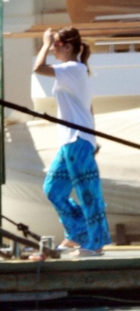 48 metrelik '60. Years' adlı iki direkli süper lüks yatla mavi yolculuğa çıkan Reza Sarraf, iki hafta sonra ilçeye döndü.