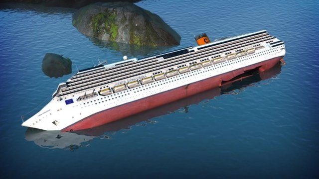 13 Ocak 2012 tarihinde İtalya kıyılarında karaya oturarak yan yatan Costa Concordia yolcu gemisi tüm dünyada büyük yankı uyandırmıştı.