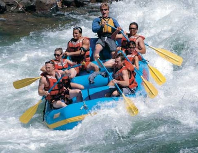 58. 20 dakika rafting yap