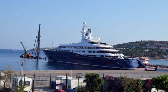 Katar Emiri Şeyh Hamid Bin Halife Al Thani'nin yatı Al Mirqab