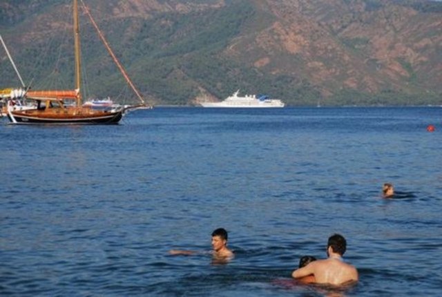 Yat Marmaris'e gelmeden önce de Aliağa Limanı'na uğramıştı.