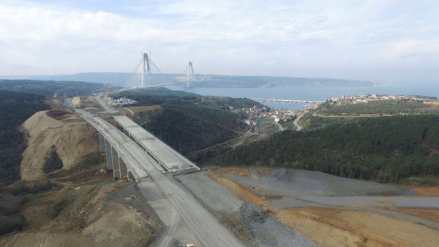 14 VİYADÜKTE ÇALIŞMALAR DEVAM EDİYOR