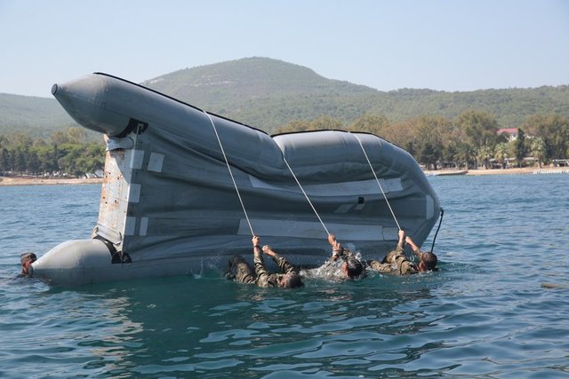 İşte o tatbikattan en güzel kareler