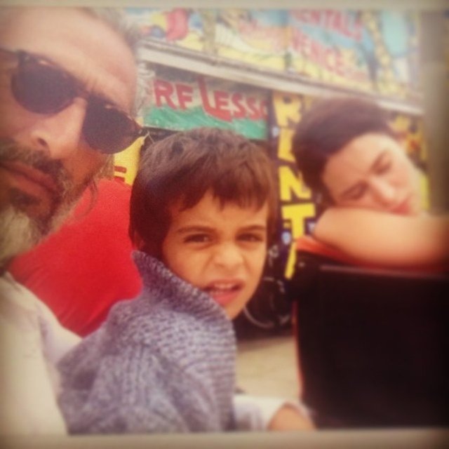 Amerika fotoğraflarını Instagram'da paylaşan Bilgin, en son oğlu ve yönetmen Philippe Bialobos ile çıktığı bisiklet turunda çekilen kareyi paylaştı.