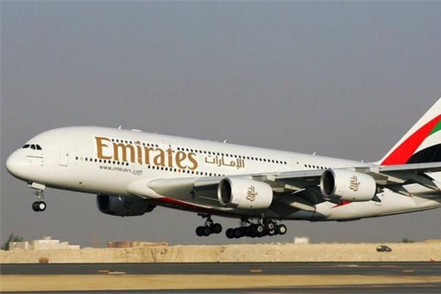 4.Emirates - Dubai merkezli Emirates havayolu şirketi dördüncü sırada yer aldı. -