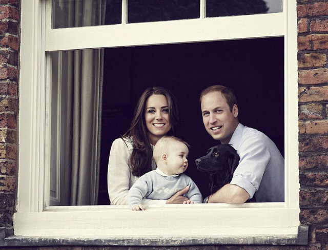 İşte Prens George'un bir yıllık hayatına dair fotoğraflar...