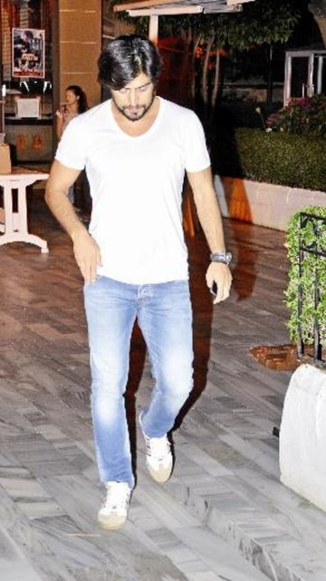 İbrahim Toraman da Bebek Camii'nde görüntülendi.