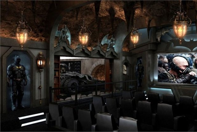 Kara Şövalye ev sistemi - 2 milyon dolar.