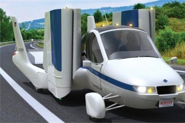 Uçan araba - 350 bin dolar.