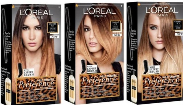 Loreal Paris Ombre by Preference ile saçlarınıza çok trend olan ombreyi rahatlıkla uygulayabiliyorsunuz. Kendi saç tonunuza uygun üç farklı renk seçeneğiniz var. Özel fırçasıyla, saçlarınızda kolaylıkla renk geçişleri yapmanızı sağlıyor