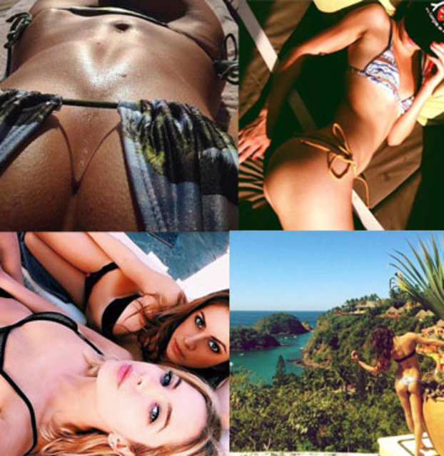 Gösteri dünyasının bazı ünlüleri sosyal medyada paylaşım "akımını" biraz abartıyor zaman zaman. Hatta bazeN" teşhircilik" sınırlarından içeri adım atıyorlar.İşte yaz tatiline gittikleri yerlerden paylaştıkları pozlar...